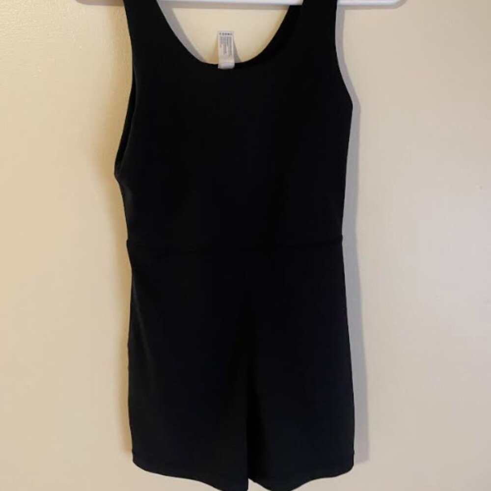 Teens black bodysuit